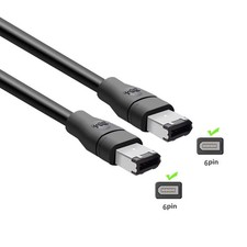 IEEE 1394b 9-Pin to 6-Pin Adapter Cable, 4-Pin to 4-Pin, 1.8m, 3m, 5m Lengths picture