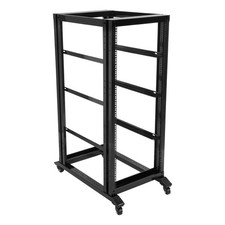 27U Open Frame Server Rack Network Enclosure w/Casters 4 Post 22