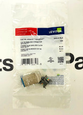 Leviton 008-6ASJK-RL6 CAT 6A Shielded Connector Blue ( Lot Of 12 Pcs) picture