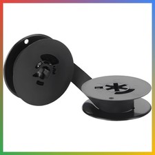 Black Typewriter Ribbon Twin Spool 1/2 Inch x 5 Meter for Vintage Typewriters picture