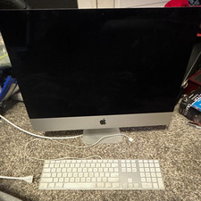 Apple iMac Series All-in-One Desktop Computer (Apple iMac Model), Silver picture