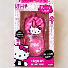 Hello Kitty Sanrio Pink USB Optical Computer Mouse 2012 Sakar Open Box picture