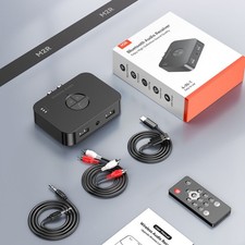 Newest Bluetooth Receiver 6.0 Wireless Audio Adapter for Car Home Stereo Speaker picture