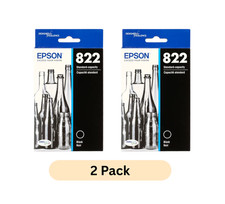 (2 Pk)EPSON 822 DURABrite Ultra Ink Standard Capacity Black Cartridge(T822120-S) picture