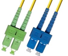 25M Singlemode Duplex Fiber Optic Cable 9/125 SC APC UPC Patch Cable Patch Cord picture