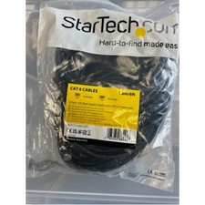 Startech N6PATCH10OR 10FT ORANGE CAT6 ETHERNET CABLE SNAGLESS RJ45 UTP PATCH CAB picture