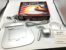Vtg NOS P-Active XP-Pen Graphic Pen Tablet + Cordless Mouse Stylus XP-5550A PC picture