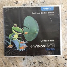 ENVISION MATH TEXAS ELECTRONIC STUDENT EDITION GRADE 2 CD-ROM - SEALED picture