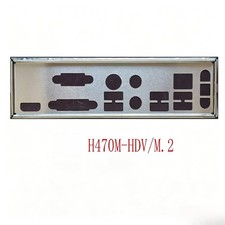 OEM I/O IO shield Backplate For ASRock H470M-HDV/M.2 Motherboard Rear Baffle picture