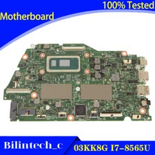 FOR DELL Inspiron 13 7380 Laptop Motherboard 3KK8G 03KK8G 17945-1 I7-8565U picture