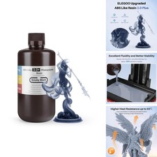 ELEGOO ABS-Like Resin 3.0 Plus, 3D Printer Resin Viscosity And High Precision picture