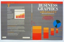 Collectable COVER/BUSINESS GRAPHICS with LOTUS 123 1980s PRINTER'S PROOF Signed picture