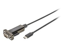DIGITUS USB Typ C Serial Adapter Digital/Data Adapter 9m D-sub DA-70166 picture