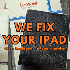 iPad 5 6 7 8 9 Air 1 Broken Glass Screen Digitizer Repair Service picture