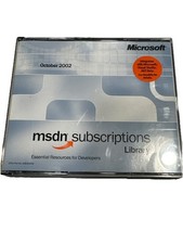 Microsoft MSDN Subscriptions Library 3CDs October 2002 picture
