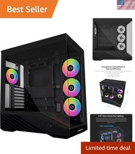 V100-ATX Mid-Tower PC Case-Black-V100RX picture