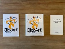 Broderbund ClickArt 65,000 5-CD Set Windows with User's Guide/Visual Catalog picture