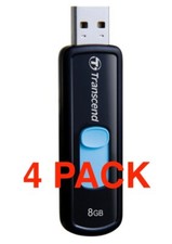 Pack of 4 Transcend 8 GB JetFlash USB Memory Flash Thumb Storage Drives~ picture