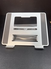Adjustable Foldable Aluminum Laptop Stand/Riser, Anti-Slip, Silver Universal picture
