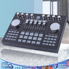 Voice Changer Digital Live Sound Card For Live Streaming Audio Mixer Broadcast picture