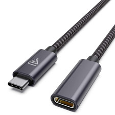 USB C Extension Cable , USB 3.2 Type C 3.1 Male to Female Extension picture