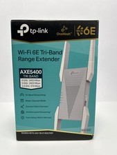 TP-Link RE813XE AXE5400 WiFi 6E Tri-Band Range Extender OneMesh Gigabit LAN picture
