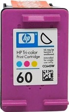 HP 60 Tri-Color Ink Cartridge CC643WN picture