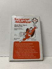 Royal Software Super Mailer Plus Atari 48K 1984 Sealed Disk Database Vintage picture