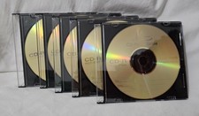 Lot of 5 Blank K Hypermedia CD-R Discs Multi-Speed 80min/700MB 5 Jewel Cases picture