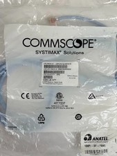 Lot of 46 CommScope CPC3312-02F010 SYSTIMAX GigaSPEED XL Cat6 Cable 10ft Blue  picture