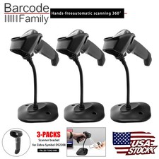 3-PCS For Zebra DS2208/DS2278/DS4308/DS8108 Scanner Stand Bracket 20-71043-04R picture