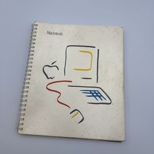 1984 Macintosh USER MANUAL  Mac Works environment for the Lisa system picture