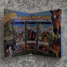 PETZ CATZ 2 Virtual Pets Cat Sim Retro PC CD-ROM WIN MAC Video Game Box Format picture