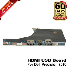 NEW Dell OEM Precision 7510 Left-side IO Circuit Board HDMI/USB/Mini AMA01 VYD98 picture