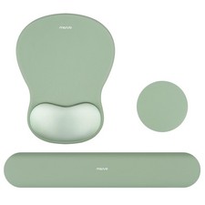 MOSISO Wrist Rest Support for Mouse Pad&Keyboard 9.84 x 7.48 inches, Green picture