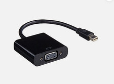 ADD-ON MDP2VGAB ADDON 20.00CM (8.00IN) MINI-DISPLAYPORT MALE TO VGA FEMALE BLACK picture