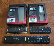 TWO HyperX Predator 16GB (2x8GB) DDR4 3000MHz CL15 Desktop RAM HX430C15PB3K2/16 picture