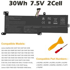 30Wh L16C2PB2 L16M2PB1 Battery For Lenovo IdeaPad320 Series L16L2PB2 L16L2PB1 US picture