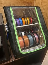 3D Printer Filament Storage Box 21 Spool 2 Tier Filament Holder Drying Rack picture