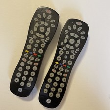 Lot Of 2 Replacement GE 6-Device Universal Remote Controls Tested  picture