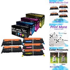 EASYPRINT (1xSET Extra BK) Compatible 407S Toner Cartridge CLT-407S Used picture
