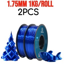 2PCS Geeetech 3D Printer Silk 1KG/roll 1.75mm PLA Filament Royal Blue Consumable picture