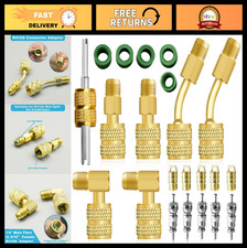 R410A Mini Split Adapter Kit, 5/16 to 1/4 Coupler, Refrigerant Hose Connector & picture