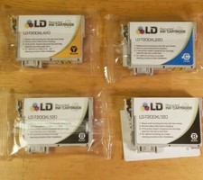 LD 4pk Reman Cartridges for Epson 200 Ink T200XL * 2 black, 1 yellow, 1 cyan* picture