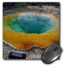 3dRose Morning Glory Pool Yellowstone National Park MousePad picture