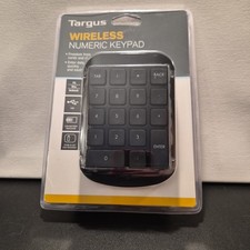 TARGUS Portable Wireless Numeric Keypad AKP11US Black NWT picture