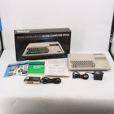 Texas Instruments Home Computer 99/4A Complete System Boxed Manuals AC RF picture