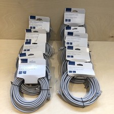 Lot 10X Insignia 25ft Cat6 RJ45 Ethernet Network Patch Cord High Speed Up 10Gbps picture