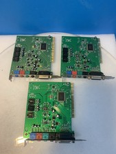 Lot of 3 Creative Labs CT4750 128 PCI 4-Channel 16-Bit Sound Blaster Card picture