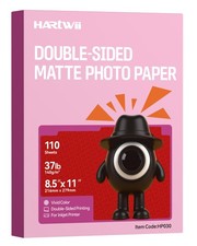 110 Sheets 8.5x11 Inch DoubleSided Matte Inkjet Printer Photo Paper 140GSM picture